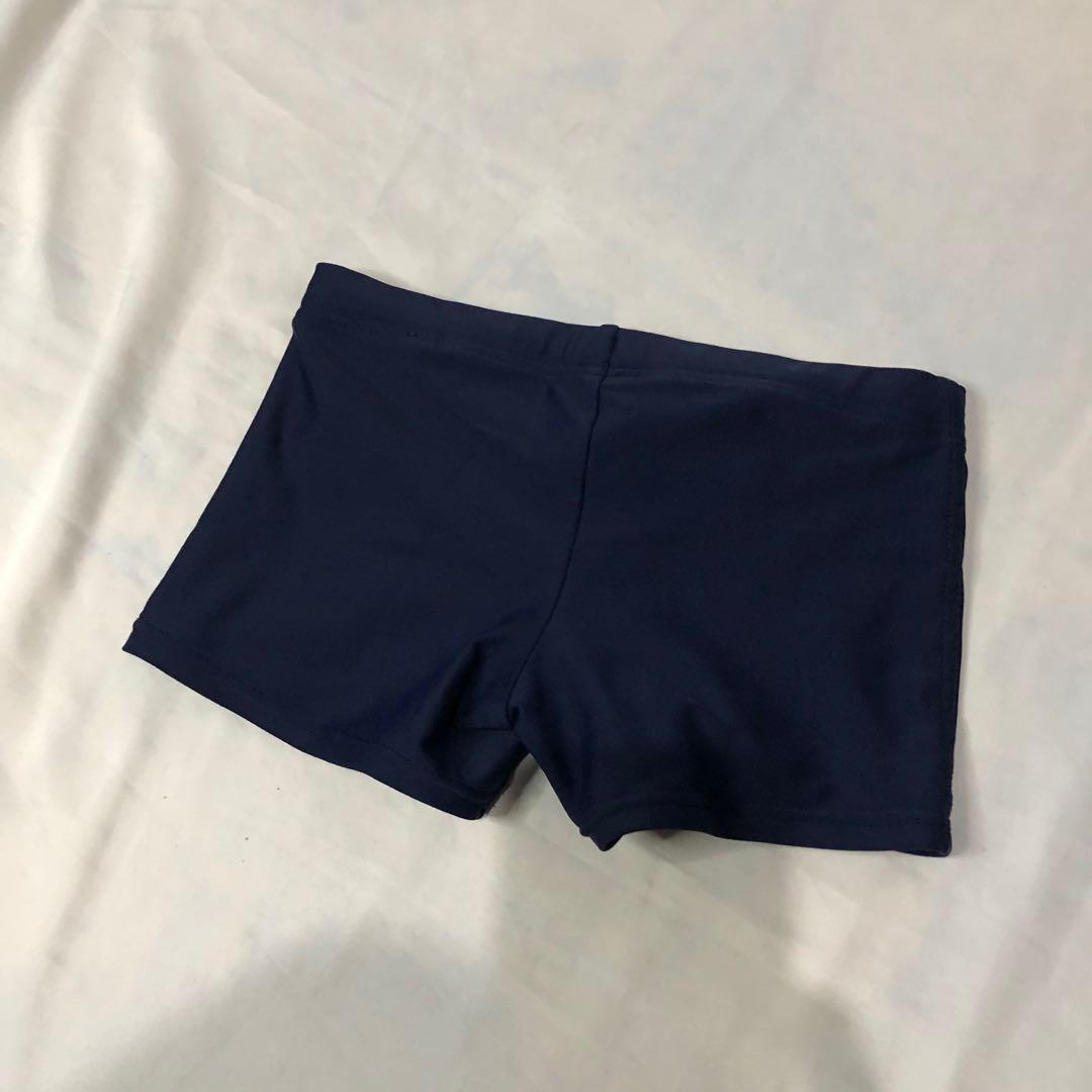 DECATHLON Navy Swimming Shorts, Bayi 