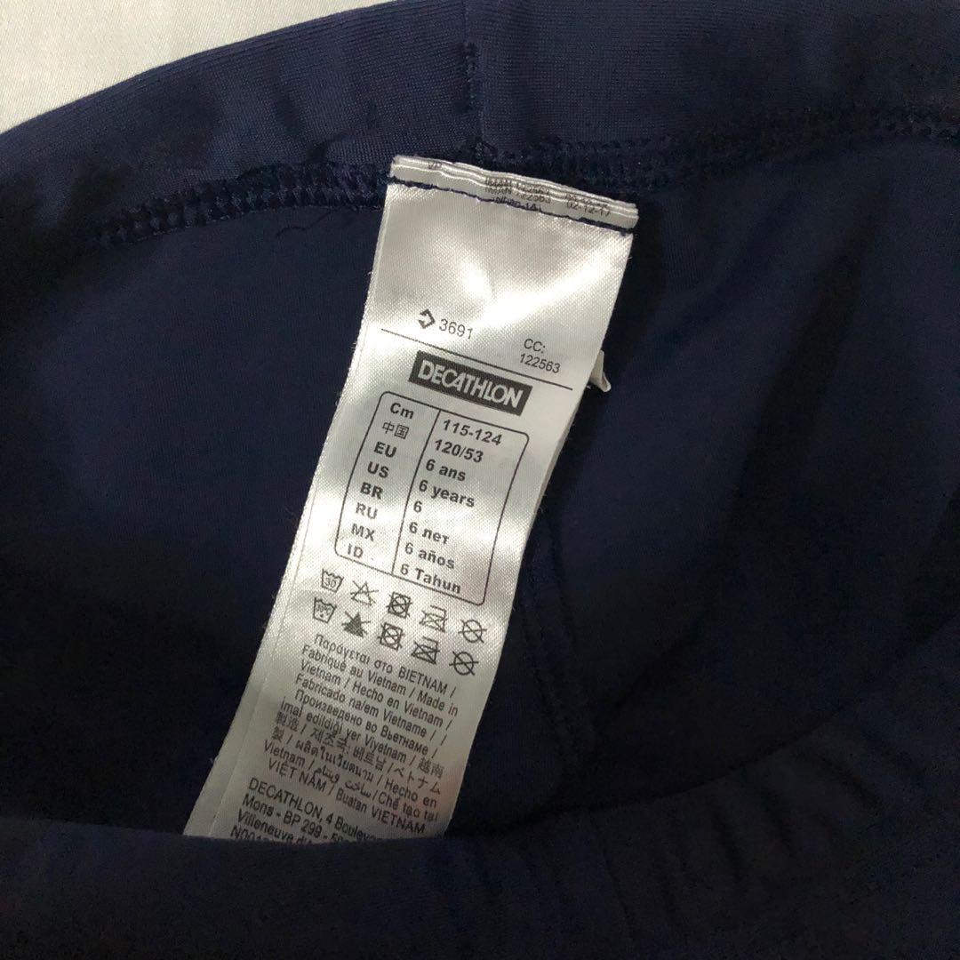 DECATHLON Navy Swimming Shorts, Bayi 