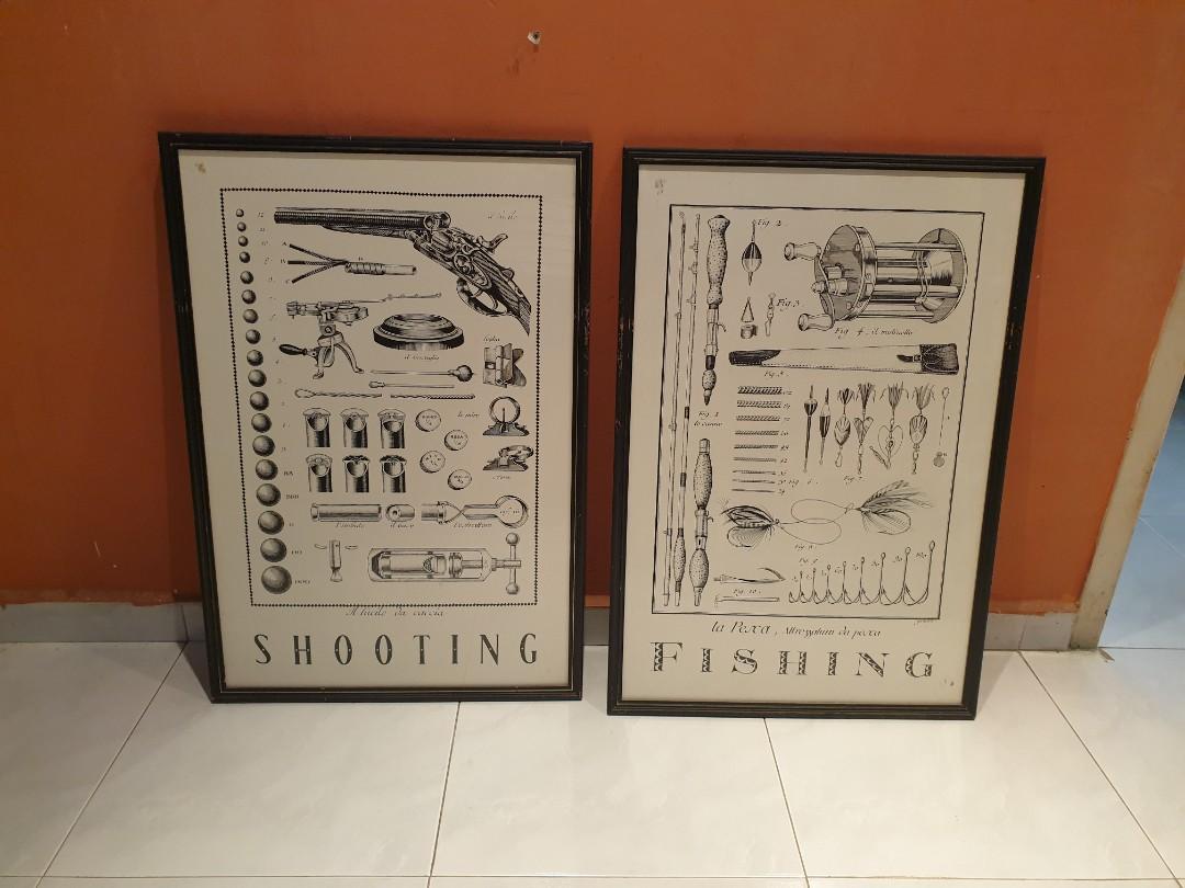 Decor Artwork Frames (Category: Frames & Pictures) located in Singapore. Submitted by misturwonderfool (Listing ID 1137720986, Image 1). Description: Solid Pieces Has a good weight to it 55cm x 82cm.