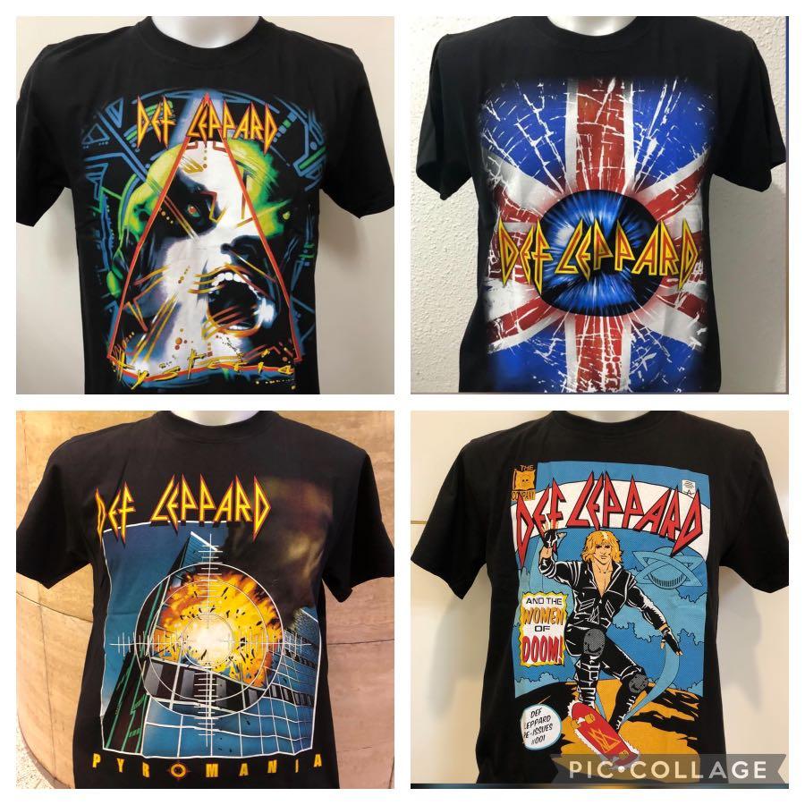 Def leppard tour shirts clearance