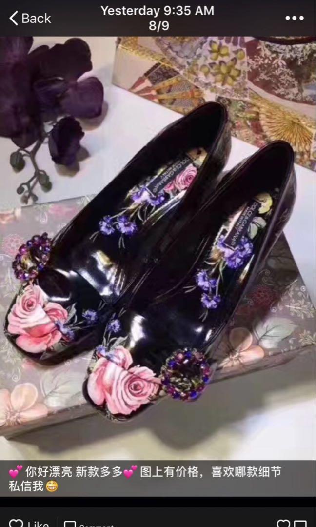D G shoes with heels