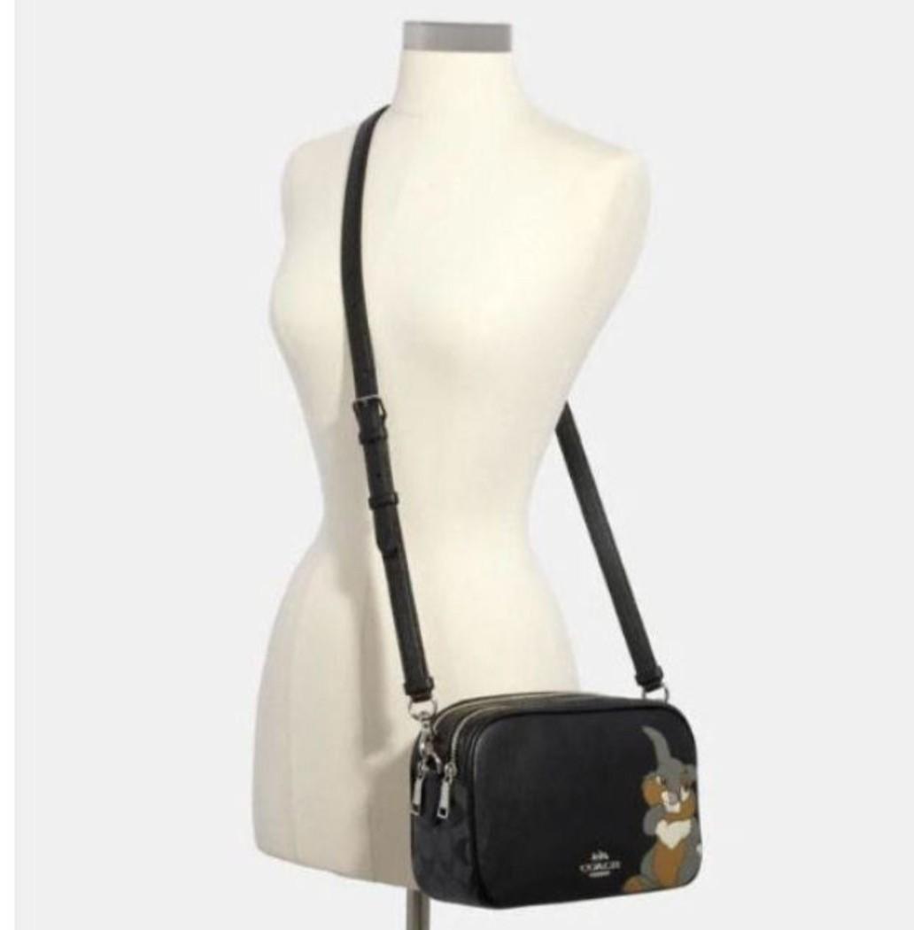 Disney X Coach Jes Crossbody In Signature Canvas With Thumper, Women's