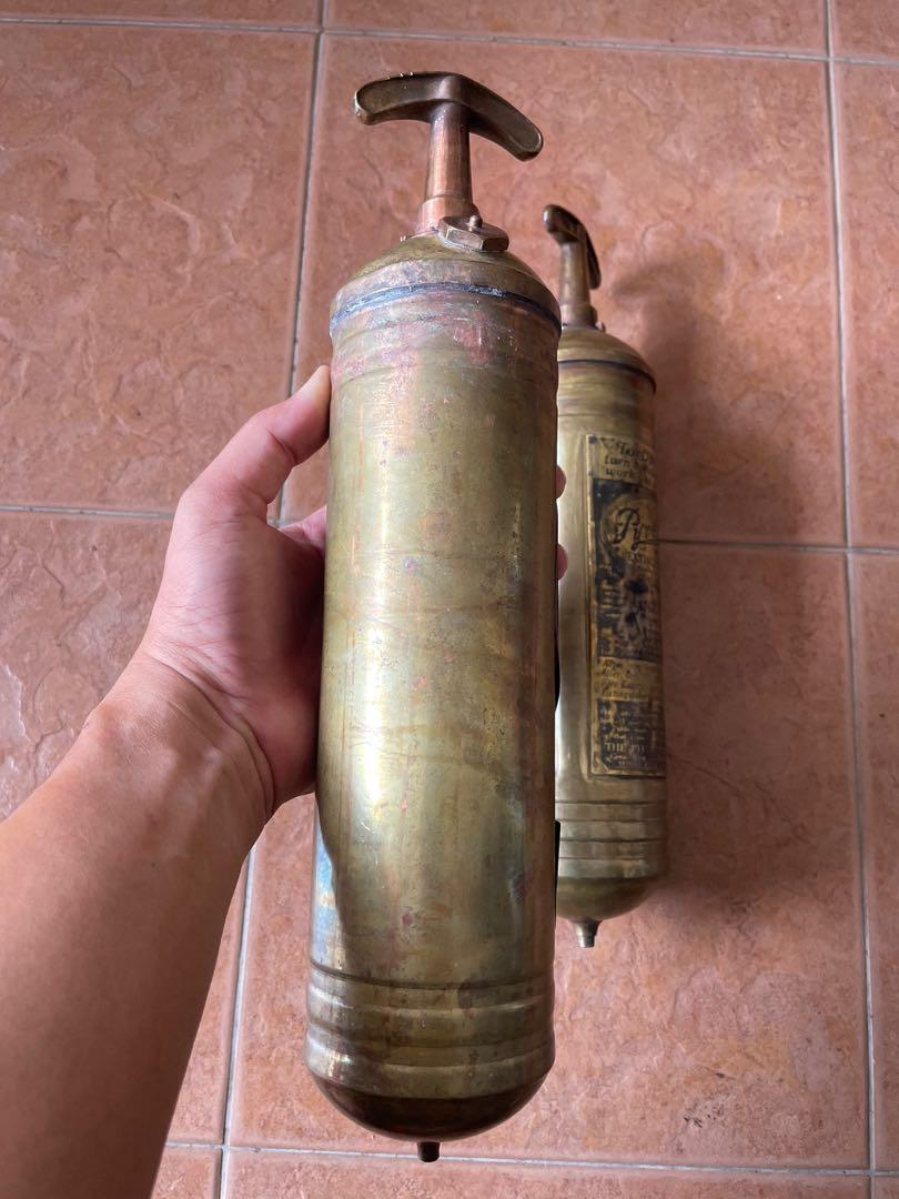 Extinguisher Antik Tembaga, Antiques, Vintage Collectibles on Carousell