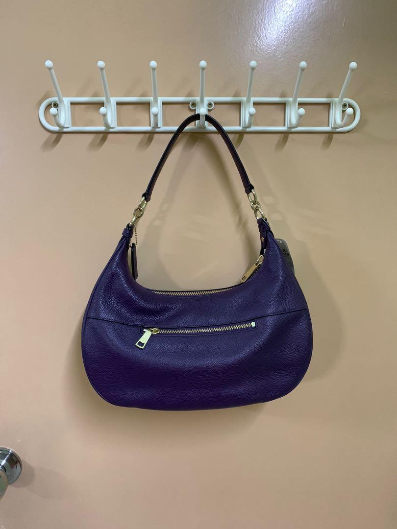 Coach pebble leather top hobo