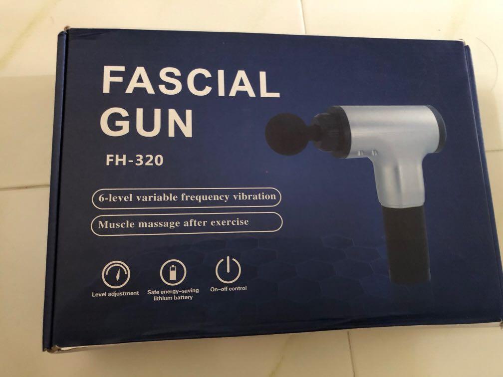 Fascial Gun (FH-320), Health & Nutrition, Massage Devices on Carousell