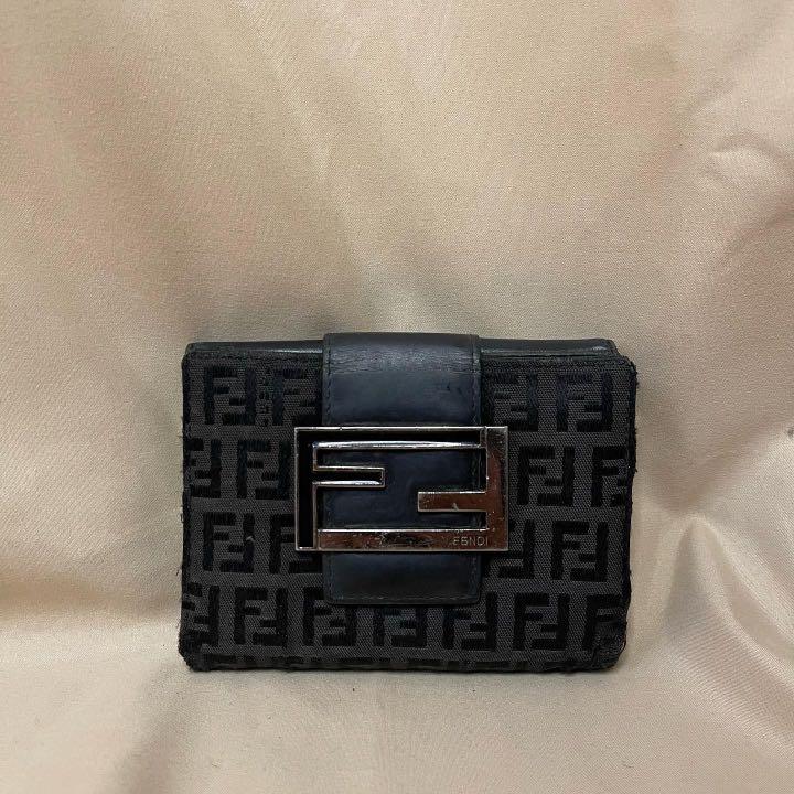 Fendi trifold short wallet