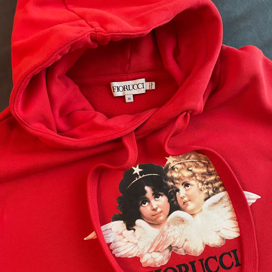 Red crop on sale hoodie women s