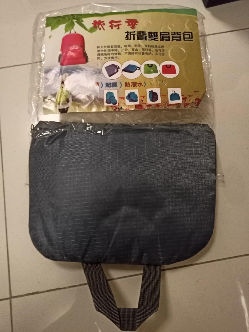 Foldable backpack (Category: Backpacks) located in Kuala Lumpur. Submitted by oakleo (Listing ID 1137891189, Image 1). Description: can convert to a backpack..