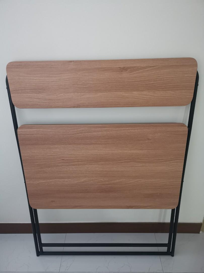 Foldable Table (Category: Tables & Sets) located in Singapore. Submitted by izzozzie (Listing ID 1137785419, Image 2). Description: Selling seldom used foldable Table. Very Good condition. Pic as shown above. Thank you. Self collect. Pls arrange for your own transportation..