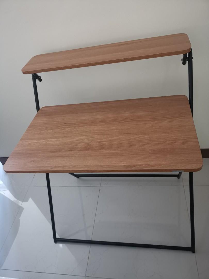 Foldable Table (Category: Tables & Sets) located in Singapore. Submitted by izzozzie (Listing ID 1137785419, Image 1). Description: Selling seldom used foldable Table. Very Good condition. Pic as shown above. Thank you. Self collect. Pls arrange for your own transportation..