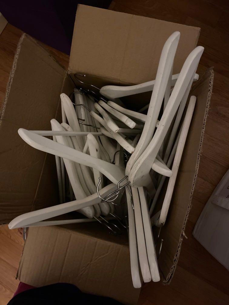 FREE COAT HANGERS, Everything Else on Carousell