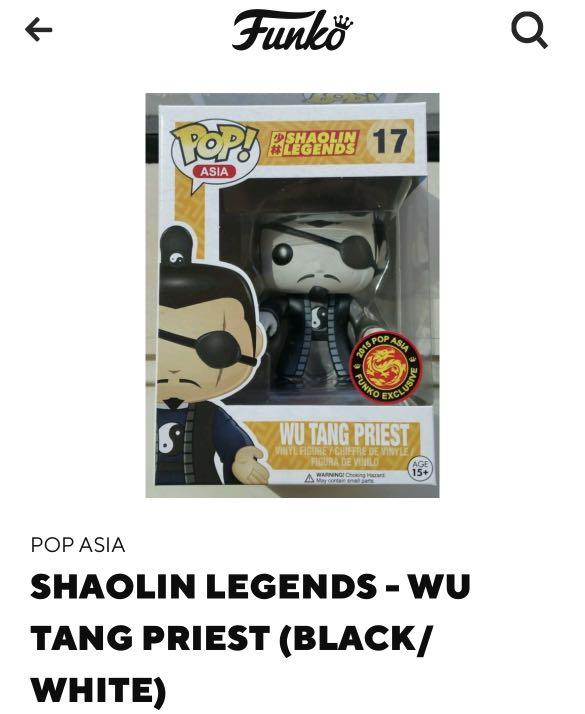 Wu tang funko shop pop