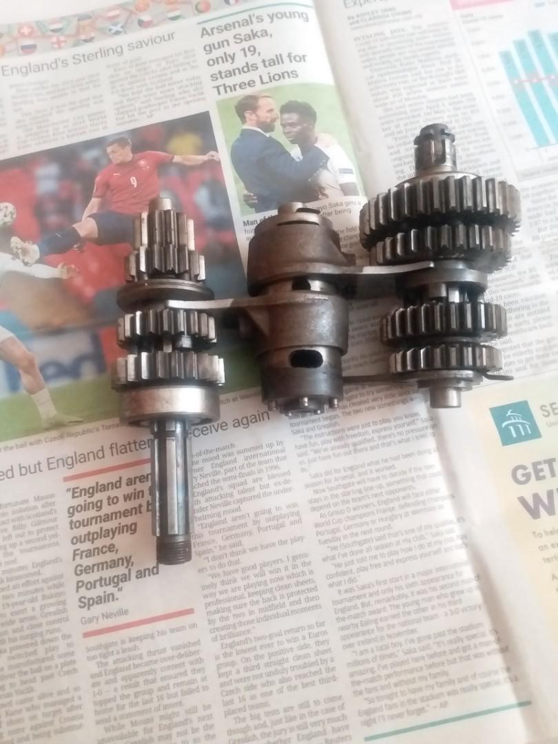 Susunan best sale gearbox ex5