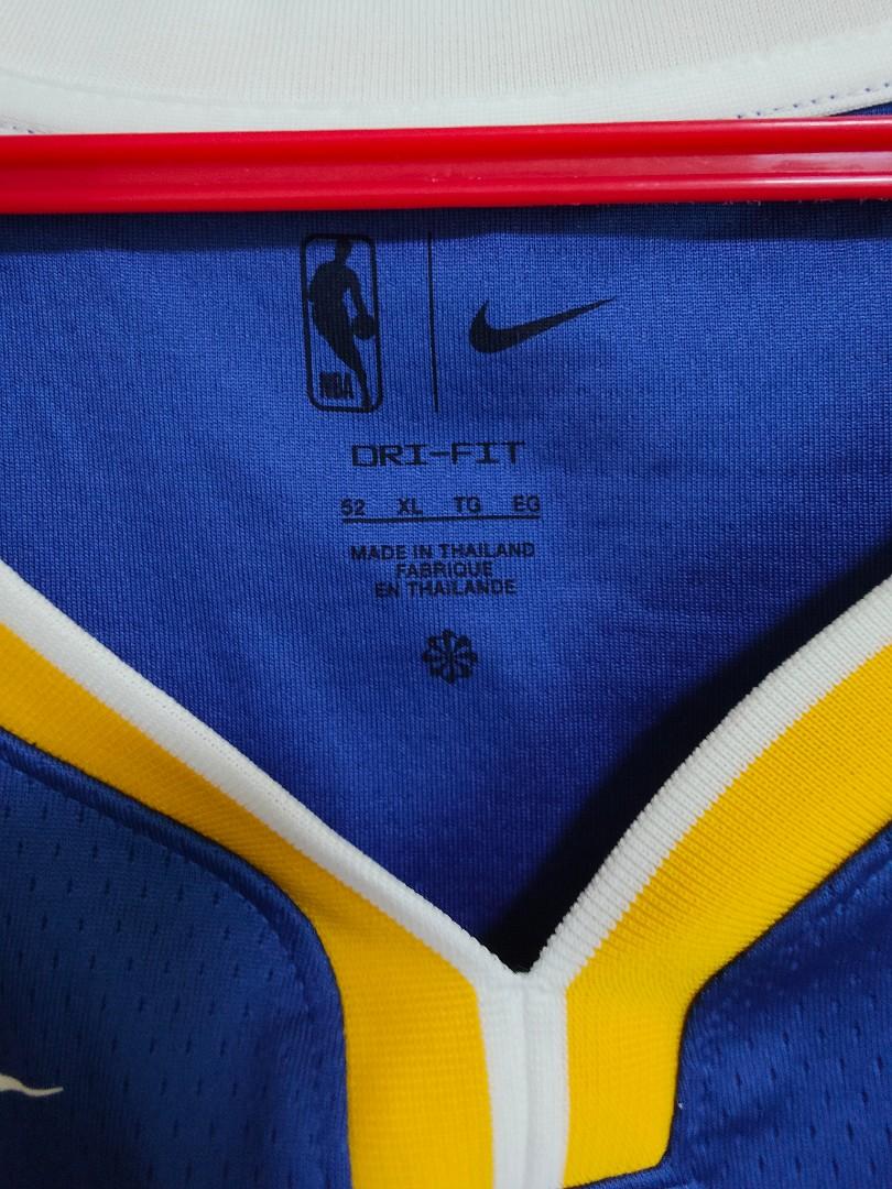 Nike Men's Golden State Warriors Stephen Curry #30 White Dri-Fit Swingman Jersey, XL