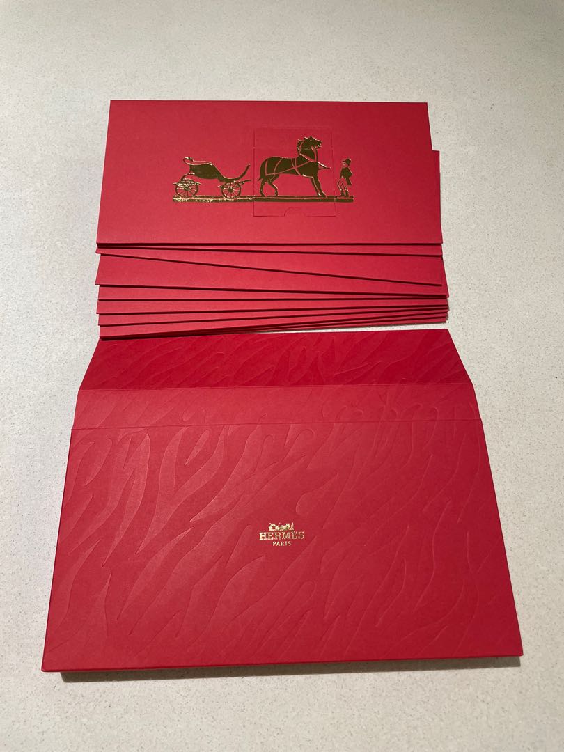 Unboxing Hermes Red Envelope Hongbao Angpao Year of Ox 2021 