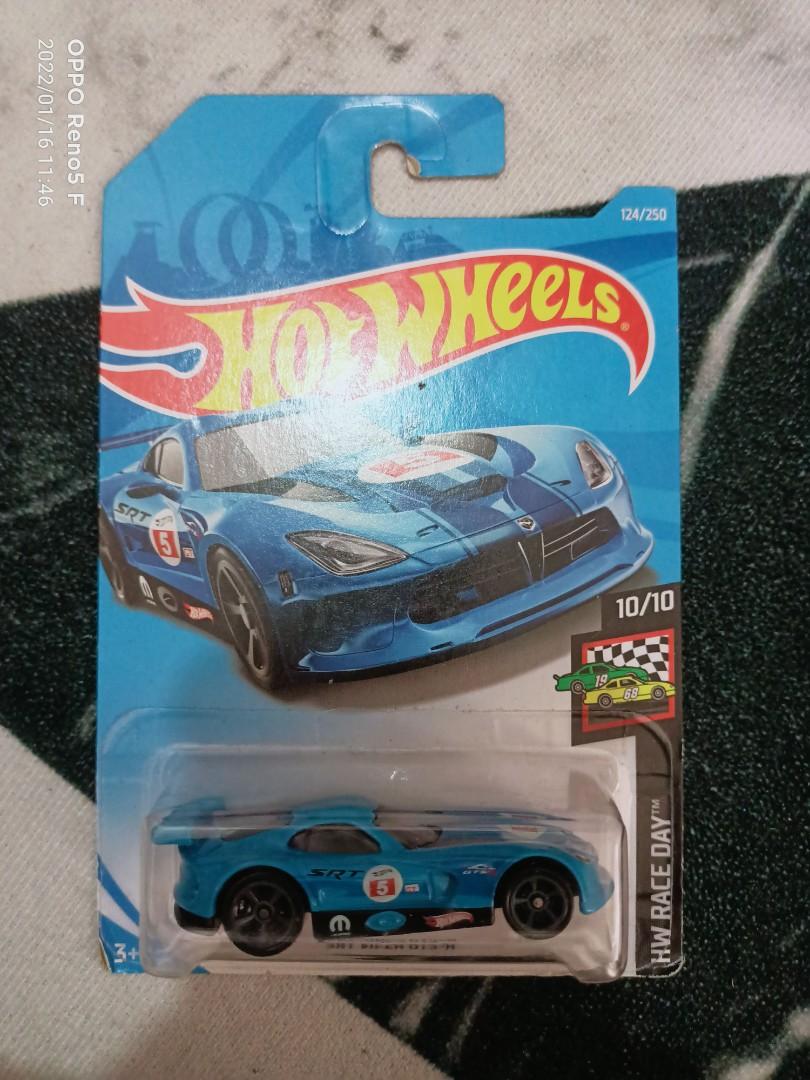 Mattel Cars Hot Wheels Dodge SRT Viper GTS-R HW Race Day 124/250 2019 Short Card