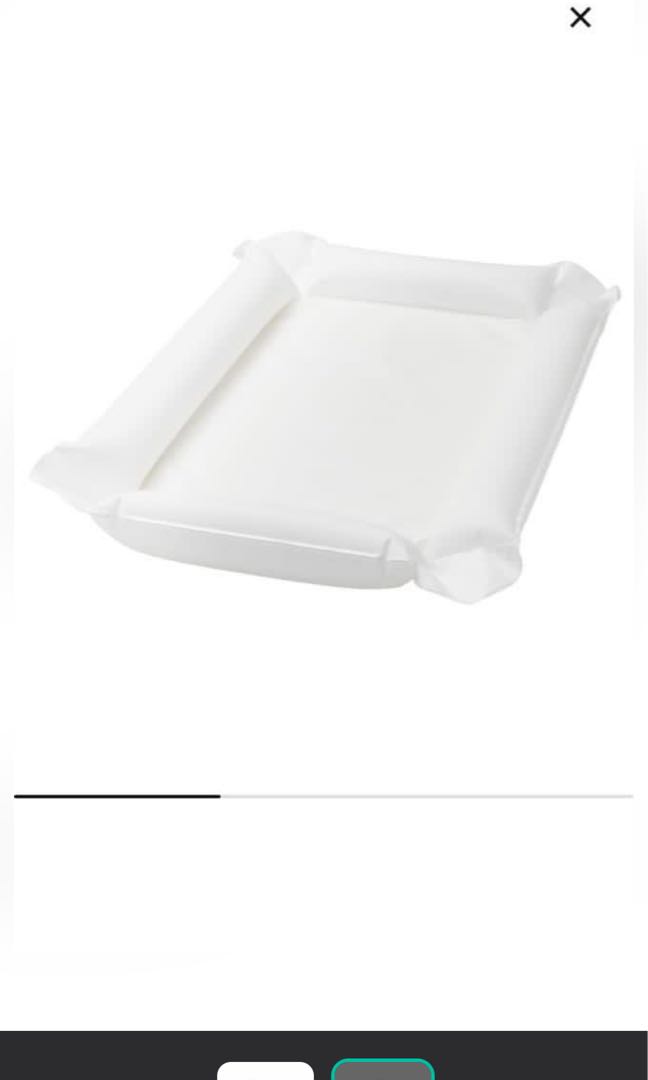 ikea inflatable changing mat