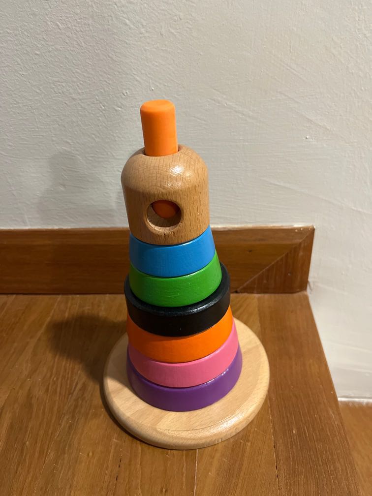 Ikea stacking toys, Hobbies & Toys, Toys & Games on Carousell