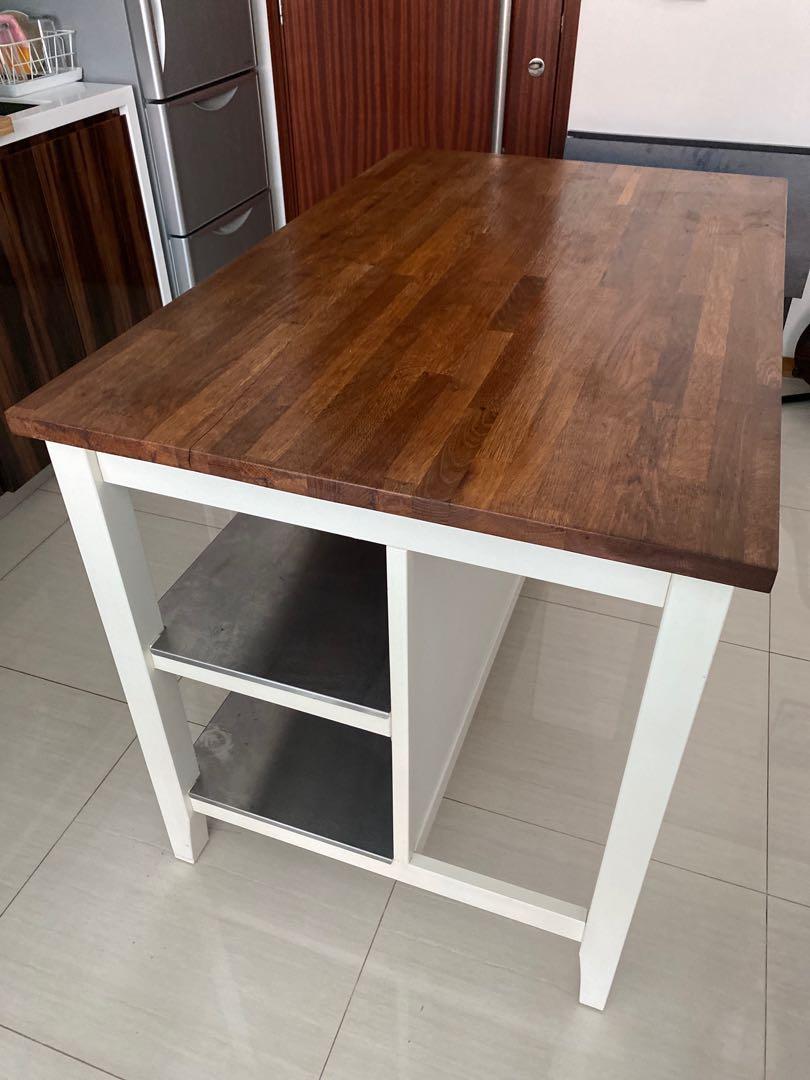 IKEA Stenstorp Kitchen Island, Furniture & Home Living, Kitchenware