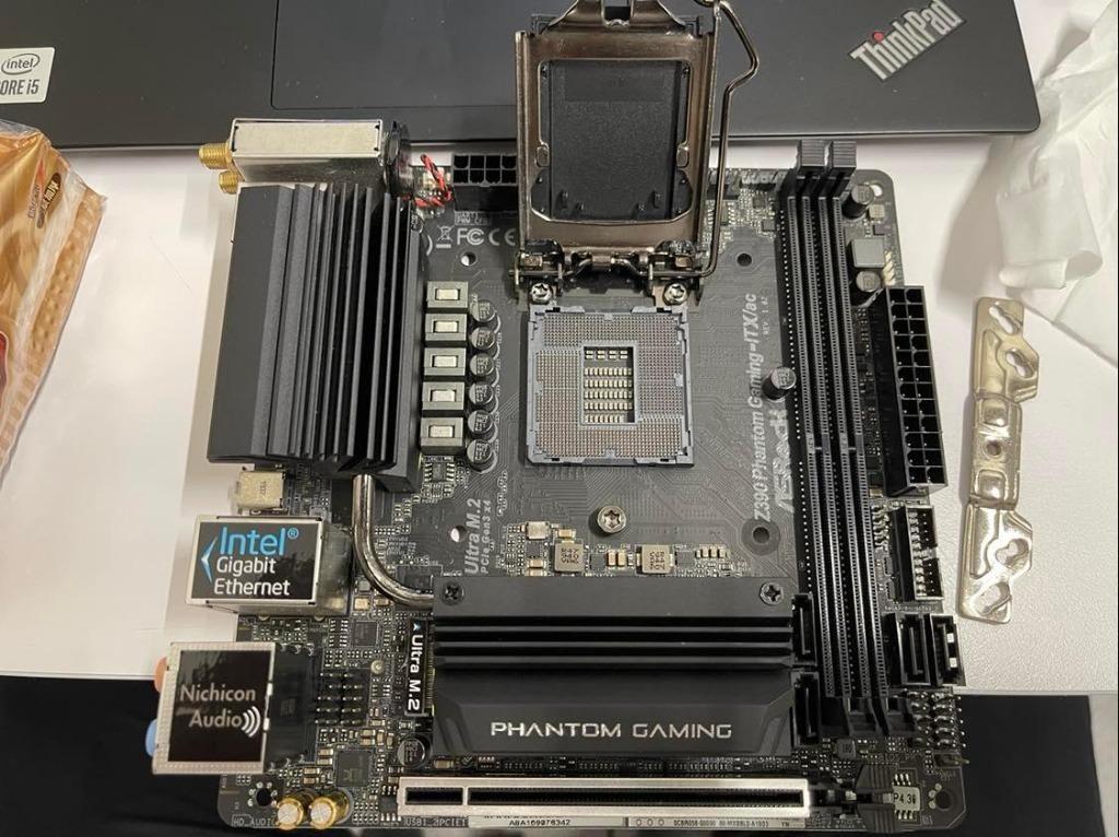 ITX Asrock Phantom Gaming Z390 Z390i Z390I Z390 i Motherboard