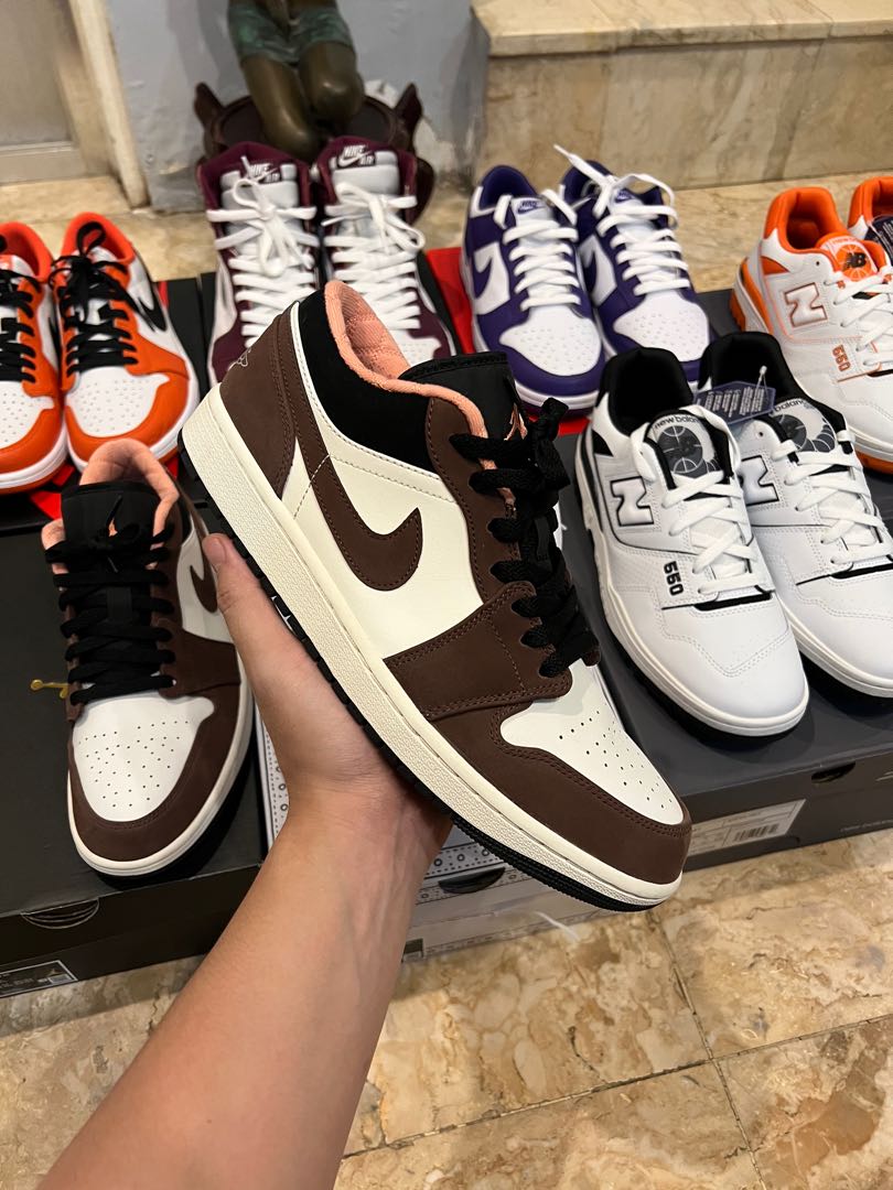 j1 mocha on feet