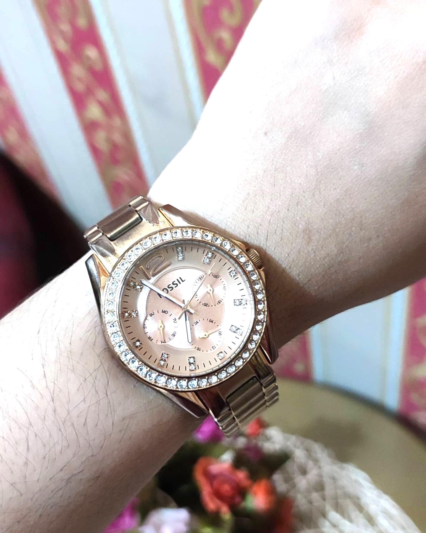 Jam Tangan Fossil Stella, Fesyen Wanita 
