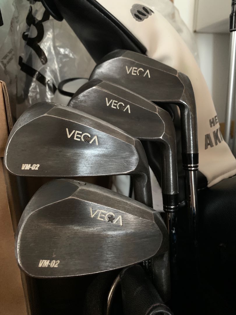 Japan (JDM) Vega VM02Prototype Raw Iron Golf Iron Set (Extremely Soft 4P / Kyoei