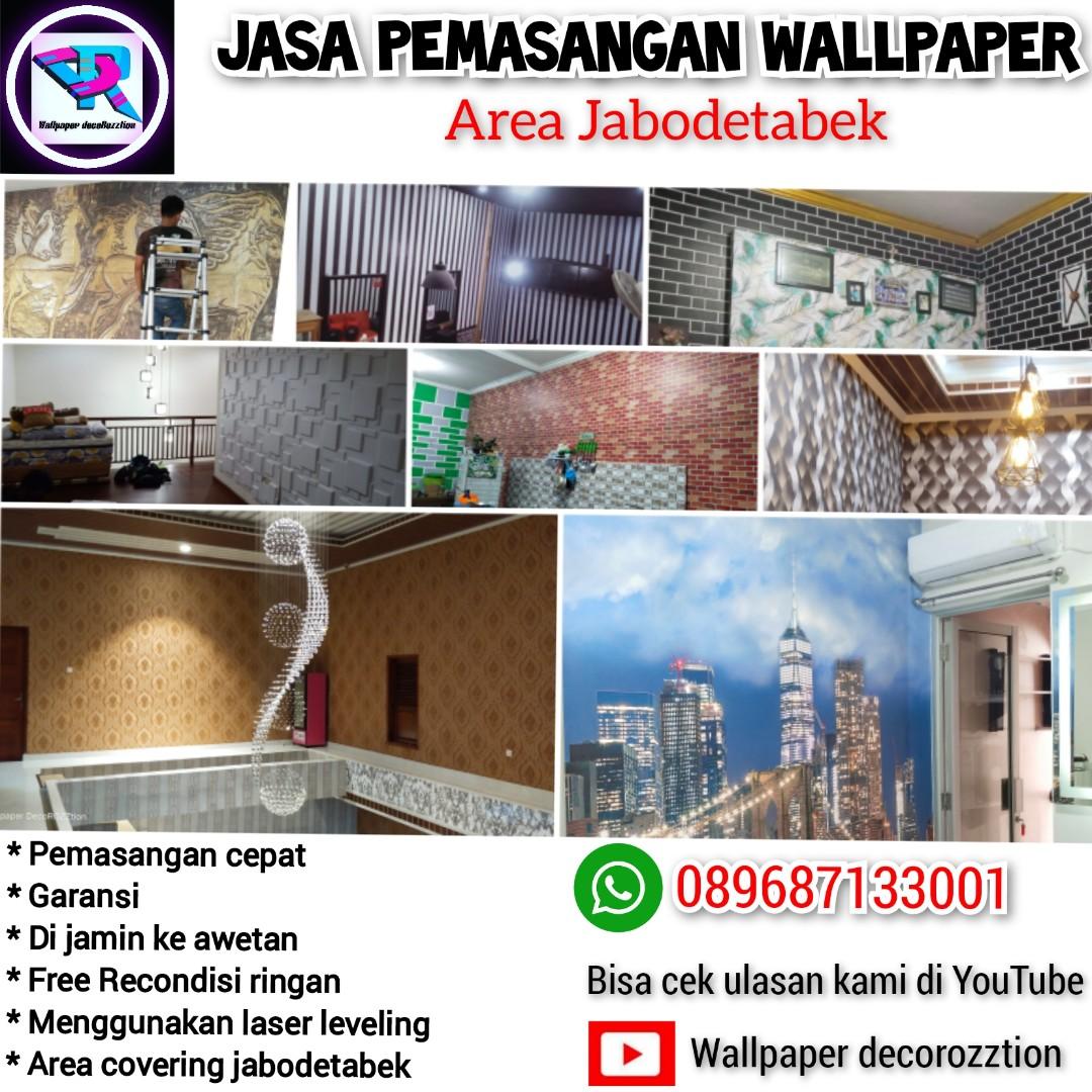 Jasa Pasang Wallpaper Harapan Indah - Raja Gorden ®