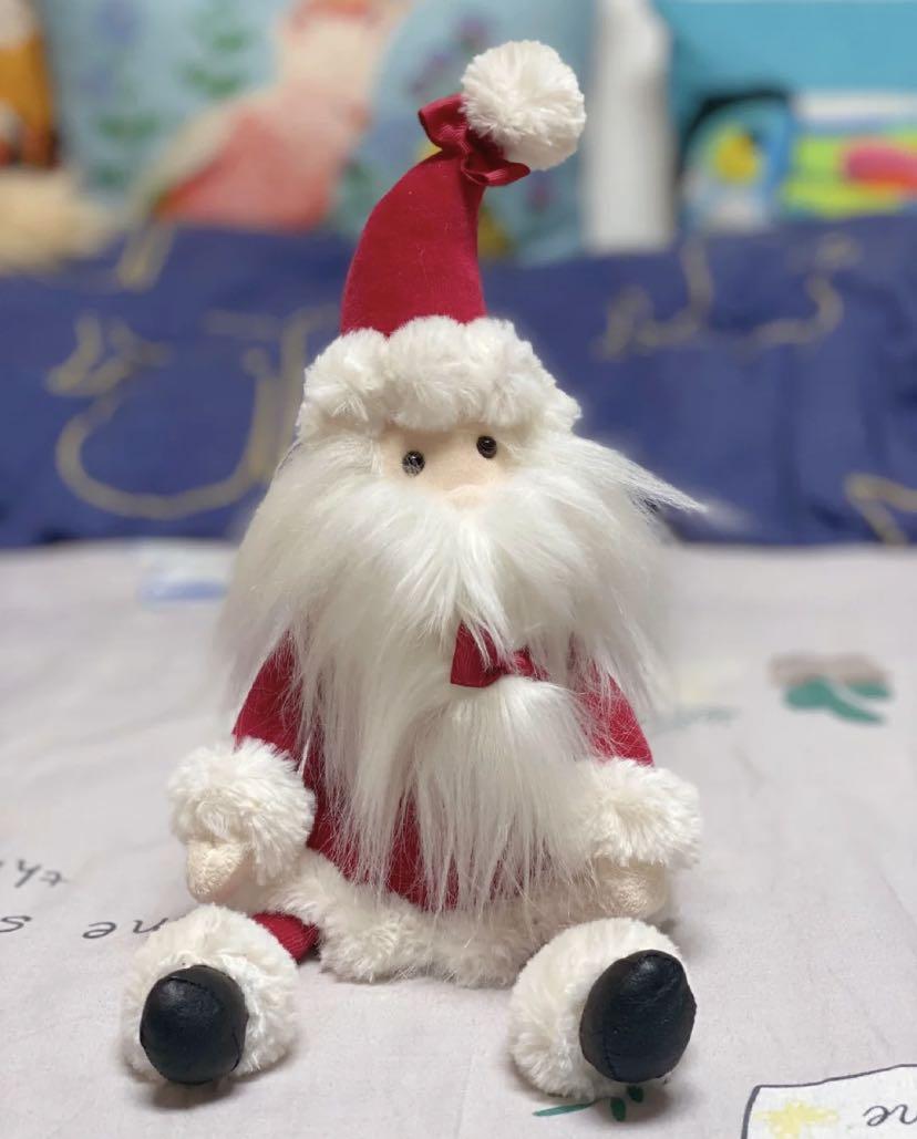 Jellycat santa claus plush plushie cute authentic Hobbies Toys