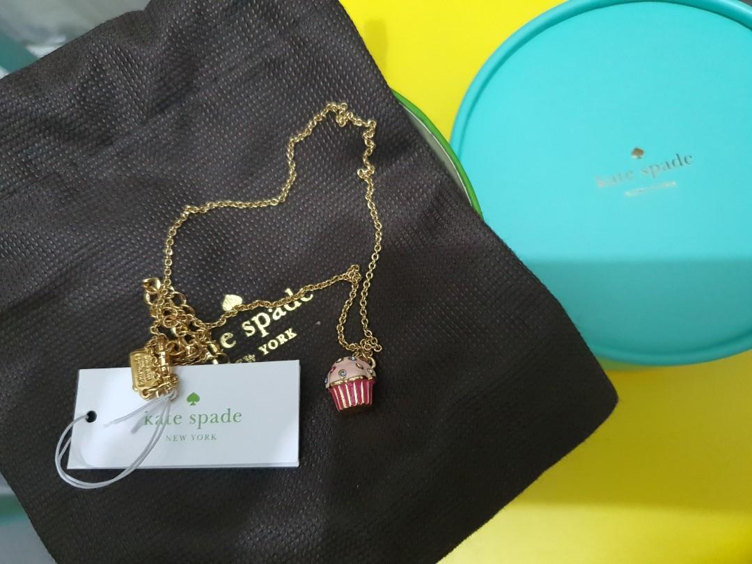 Kate Spade Take The Cake pendant Magnolia Bakery Cupcake Necklace
