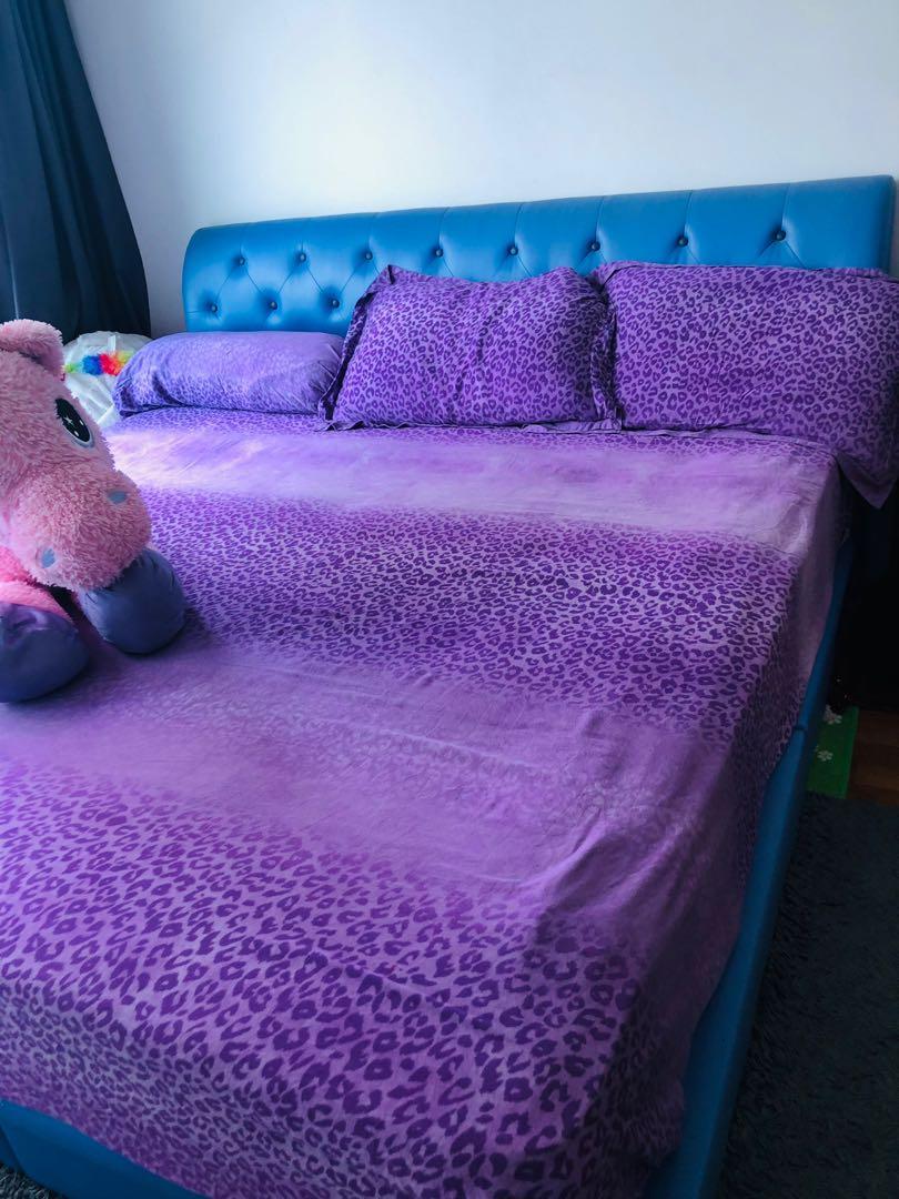 King Size Storage Bed for sale, Furniture & Home Living, Furniture, Bed