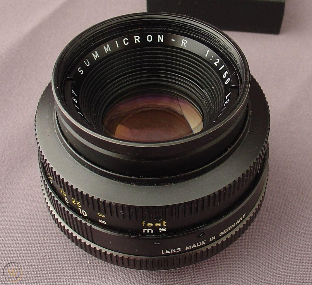 Leica Summicron R 50mm f2 1 Cam, Photography, Lens & Kits on