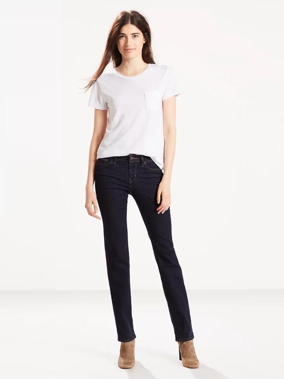 Levi's 714 deals straight jeans black
