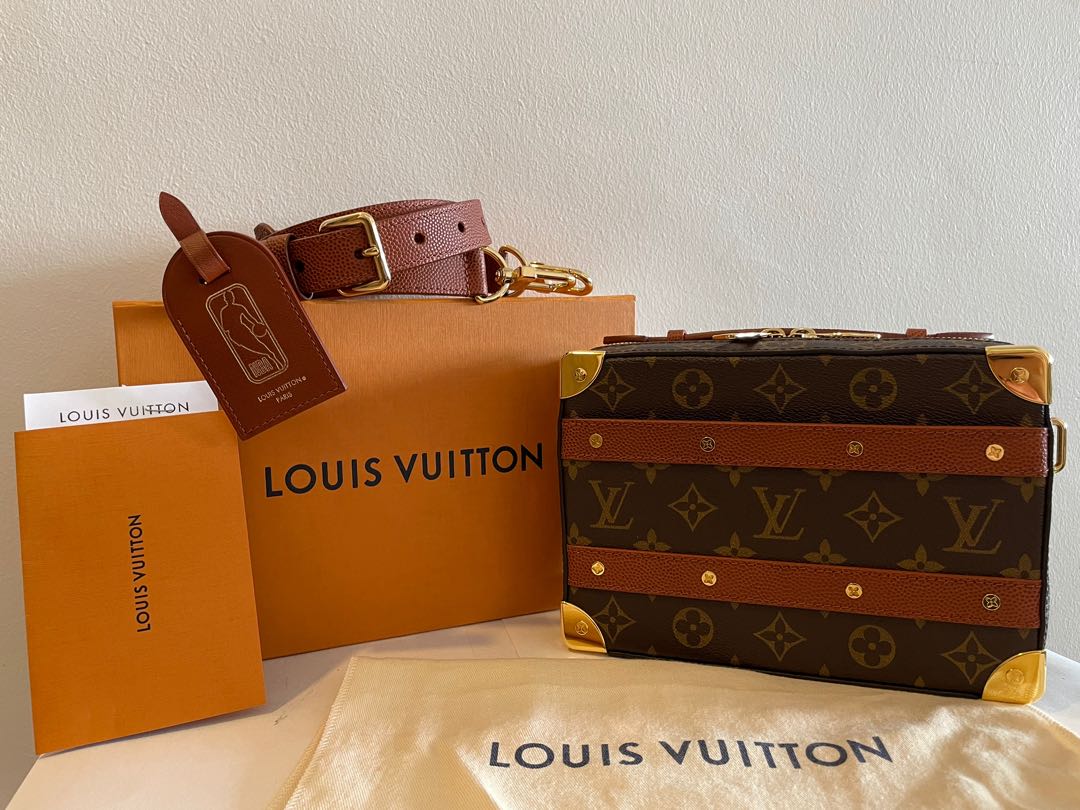 LOUIS VUITTON UNBOXING, LVXNBA Handle Trunk, Run Away Trainers, Scarf