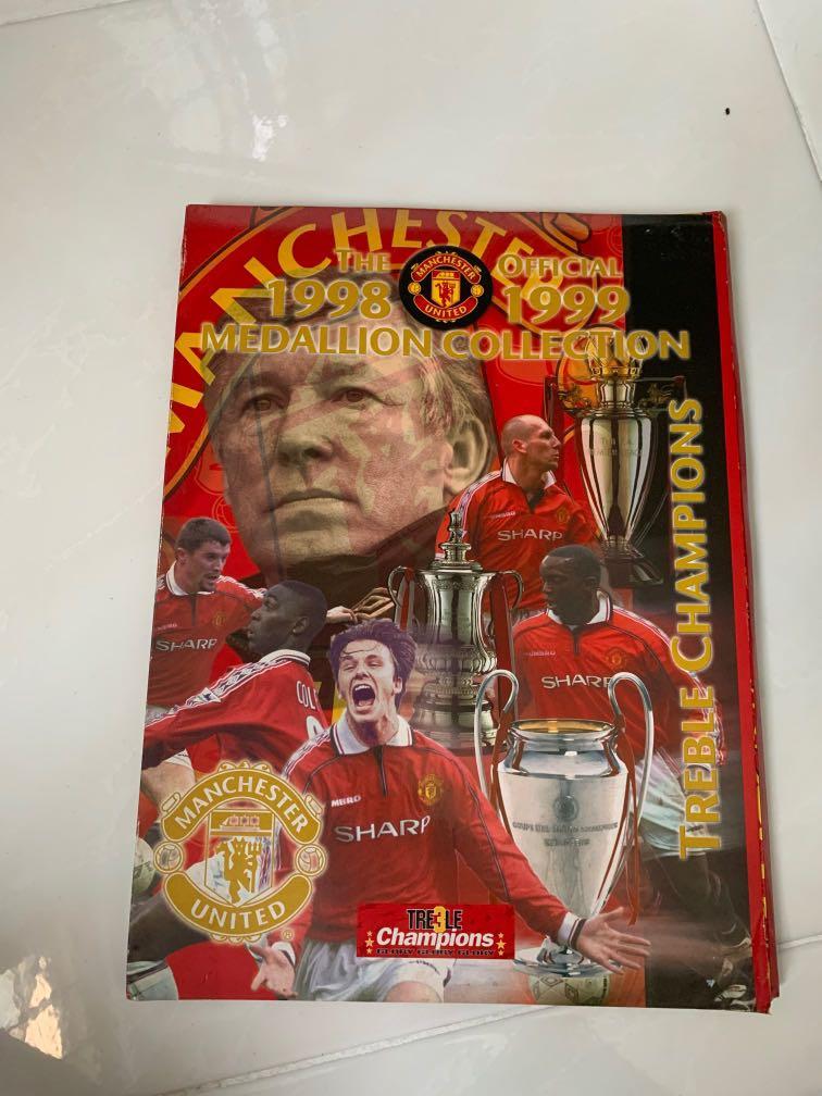 Manchester United 98/99 medallion collection, Hobbies & Toys