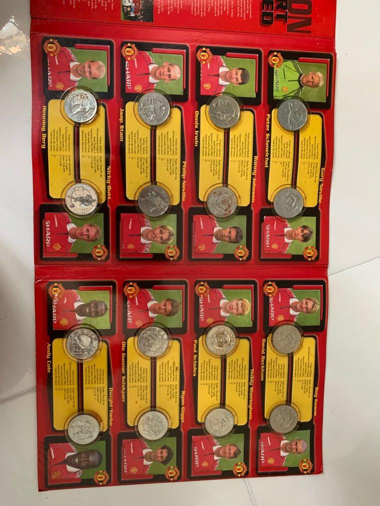 Manchester United 98/99 medallion collection
