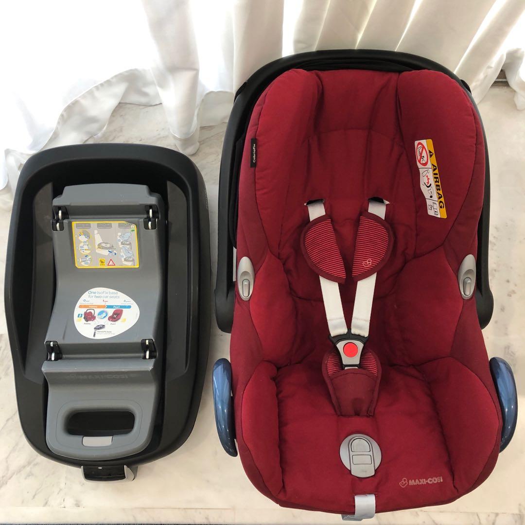 Maxi Cabriofix and Familyfix Isofix, Babies & Going Out, Car on Carousell