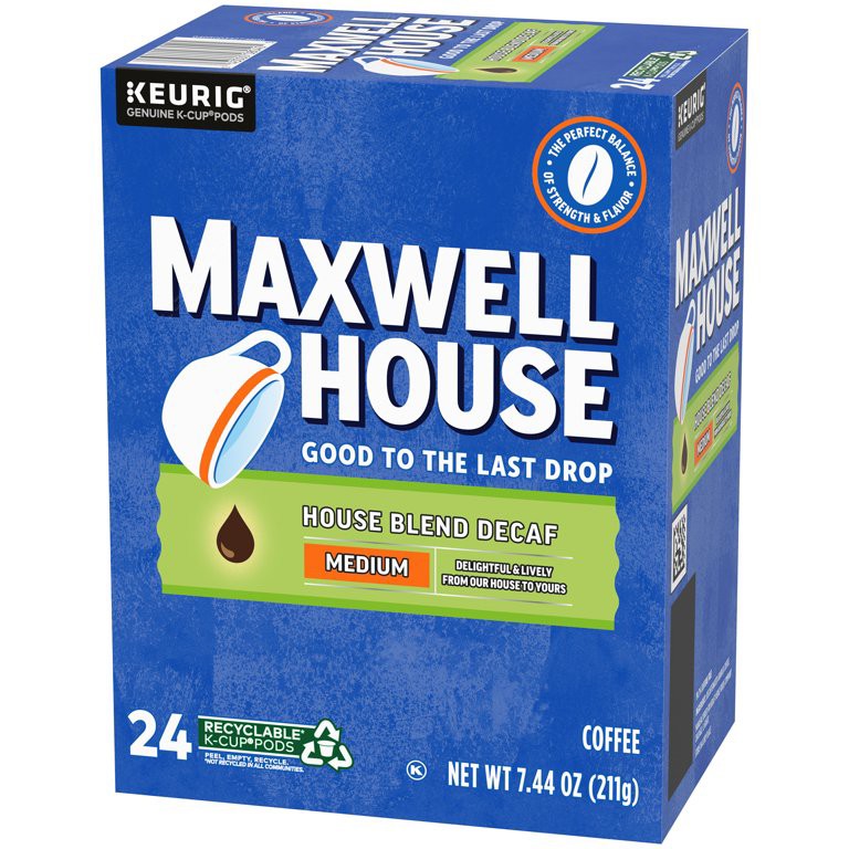 K-Cup Pods, Decaffeinated, 24 ct Box 