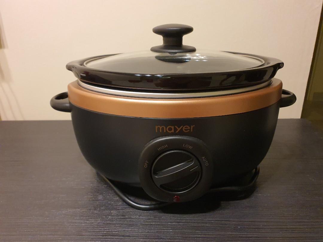 Mayer Electric Slow Cooker (MMSC35), TV & Home Appliances, Kitchen