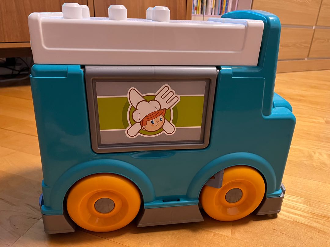 Mega Bloks Food Truck Kitchen, 兒童＆孕婦用品, 嬰兒玩具 Carousell
