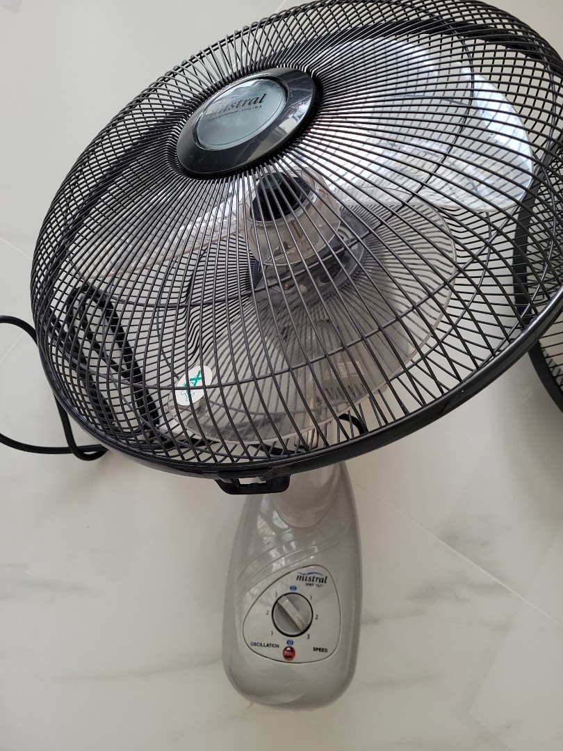 Mistral wall mount fan, Furniture & Home Living, Lighting & Fans, Fans