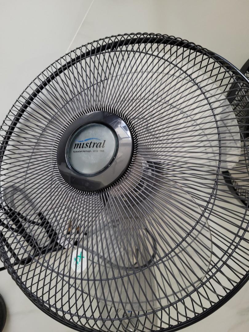 Mistral wall mount fan, Furniture & Home Living, Lighting & Fans, Fans