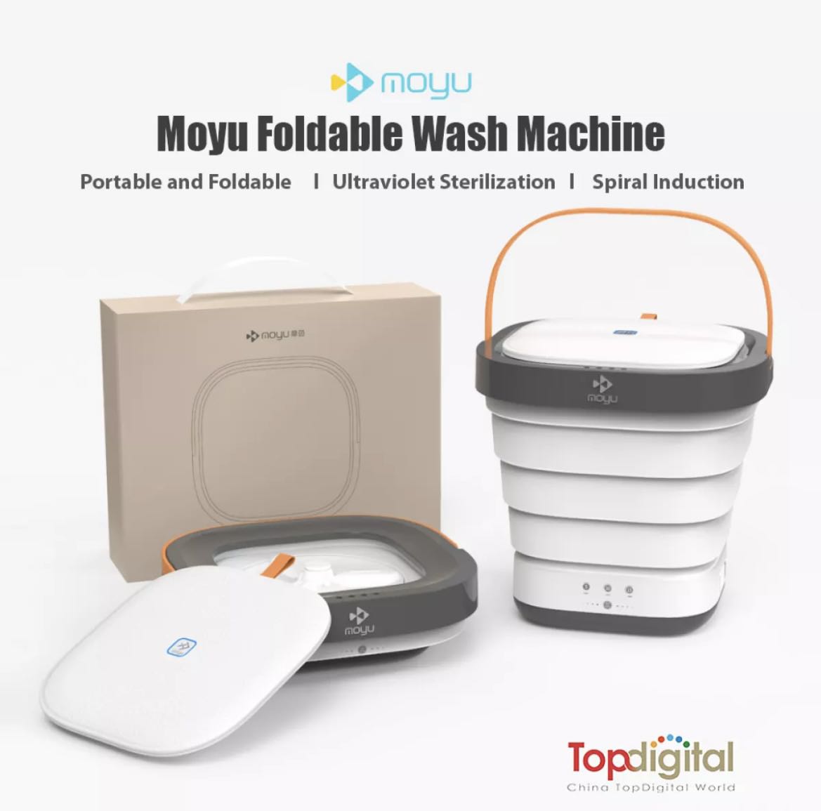 Moyu Mini Wash Machine, TV & Home Appliances, Washing Machines and