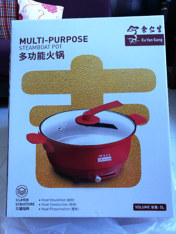 Multipurpose steamboat pot, TV & Home Appliances, Kitchen Appliances