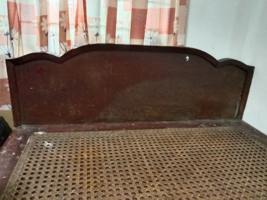 Narra Bed frame solid antique, Furniture & Home Living, Furniture, Bed