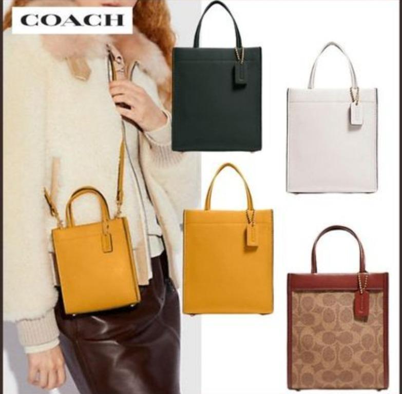 Coach mini tote sale crossbody