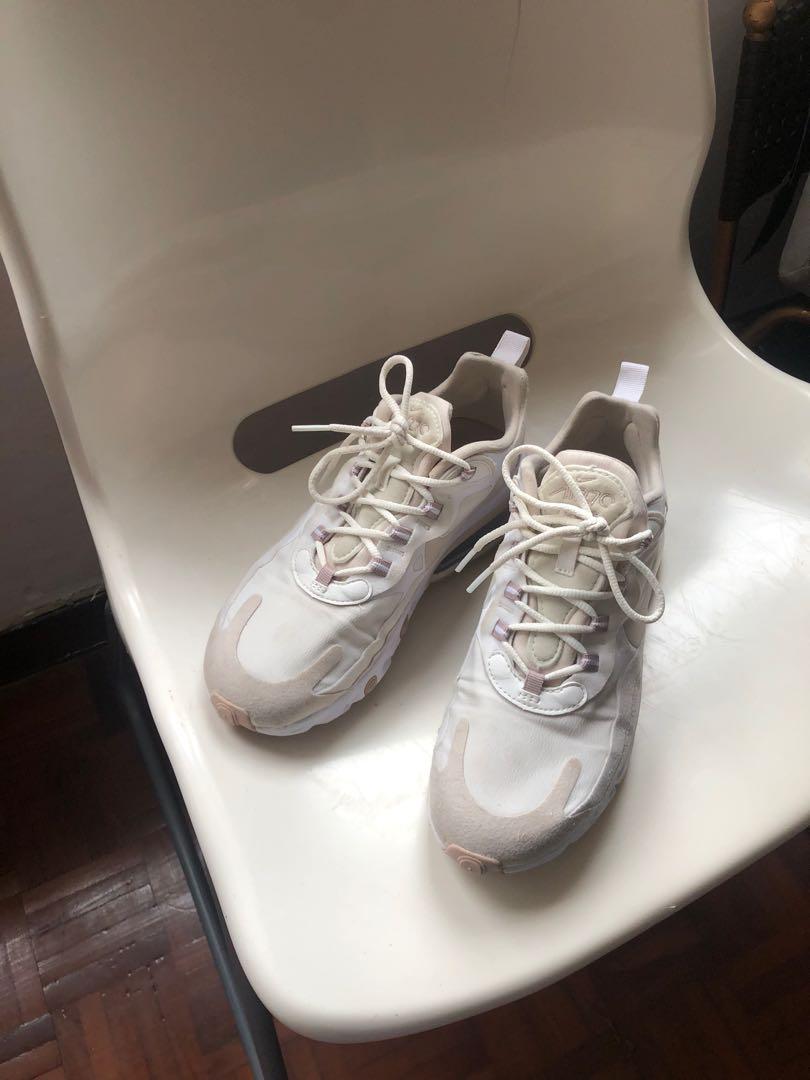 270 react nike white