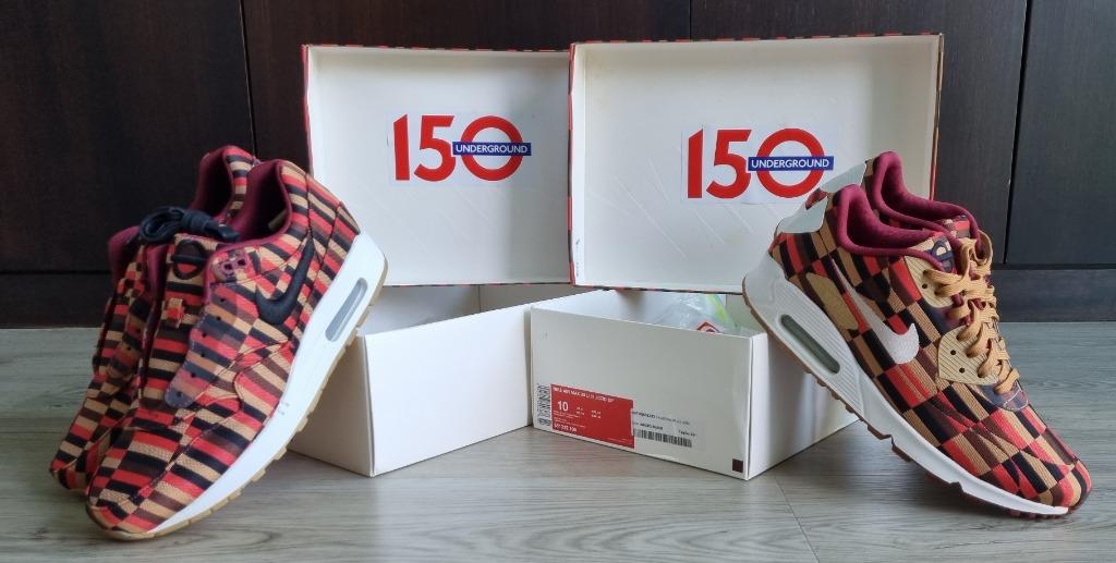 Air max 1 london underground top