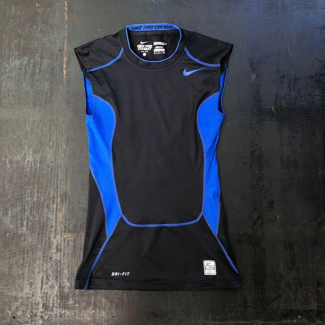 Nike Pro Compression Shirt, Men's Fashion, Activewear on Carousell