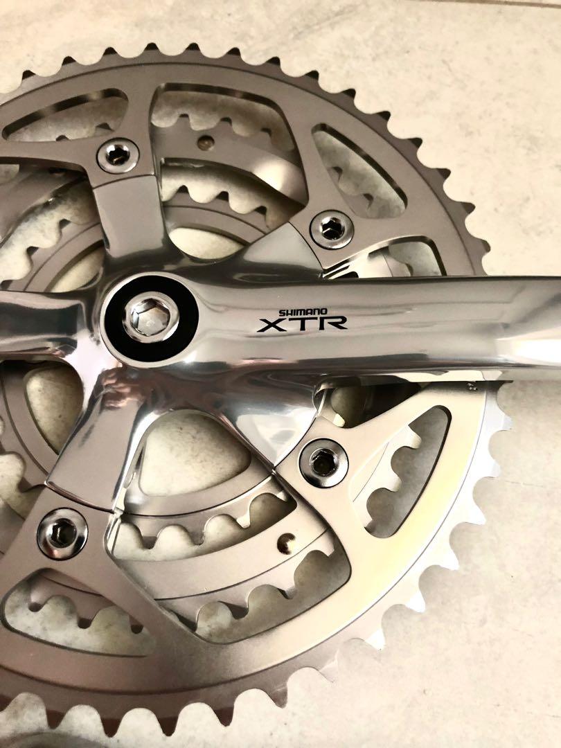 NOS Shimano XTR M900 FC-M900 Crankset + NOS Shimano M900 Titanium